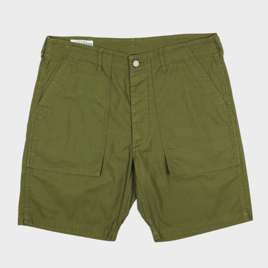 SASSAFRAS Men's Made in Japan Green Feel Sun Cargo Shorts