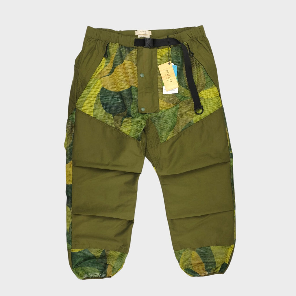 NORBIT BY HIROSHI NOZAWA Men's Olive Green Insect Shield Trousers