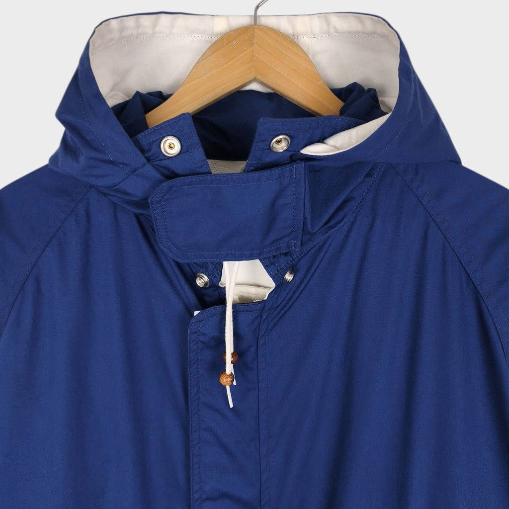BEAMS PLUS Men's Blue 3 Layer Sailing Parka Jacket