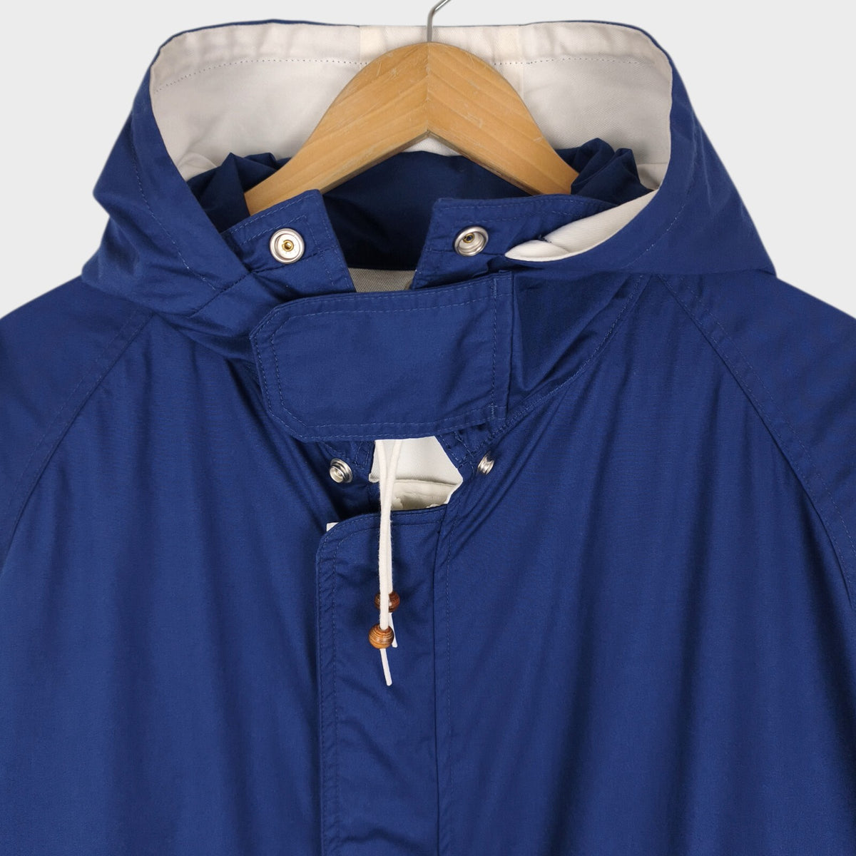 BEAMS PLUS Men's Blue 3 Layer Sailing Parka Jacket