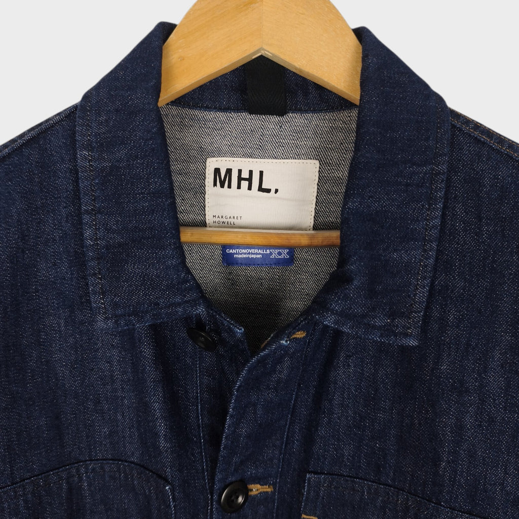 MHL MARGARET HOWELL Men's Canton Overalls Made in Japan Denim Chore Jacket