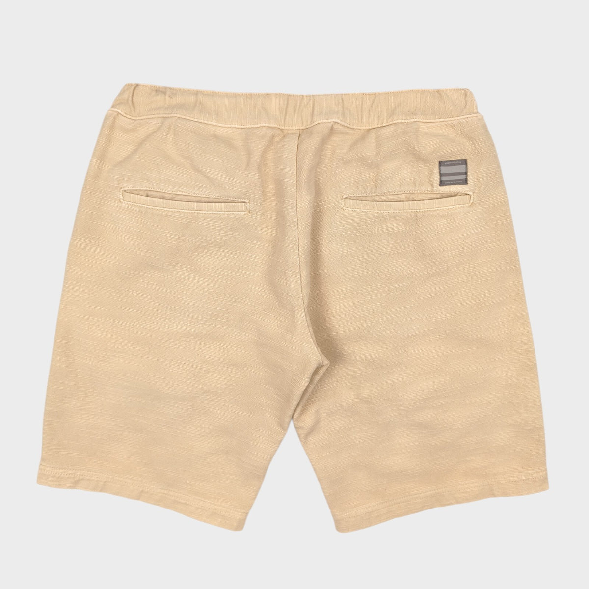 MOMOTARO Men's Made in Japan Light Beige Heavyweight Cotton Shorts