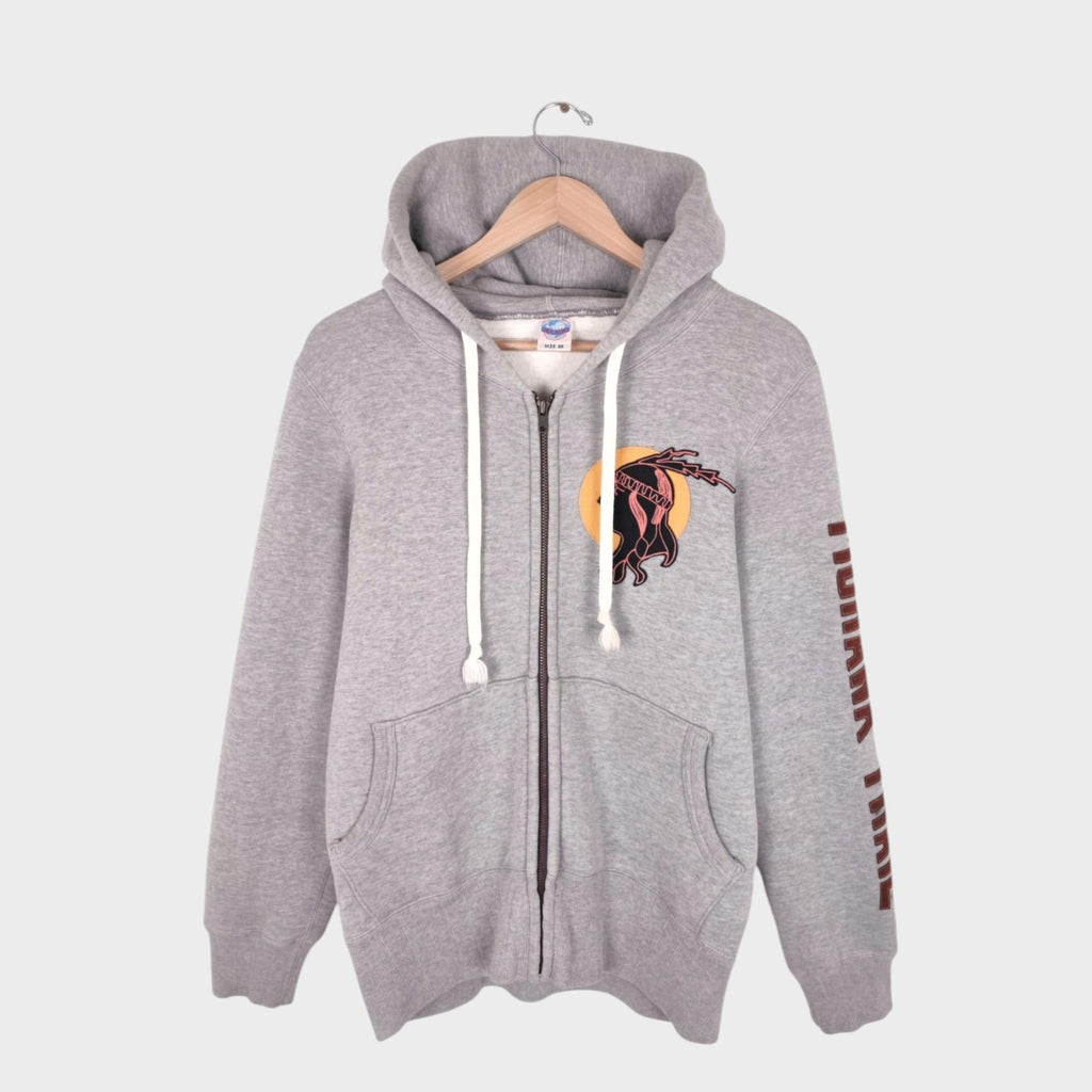 JELADO Men's Made in Japan Grey Mohawk Trail Zip Hoodie