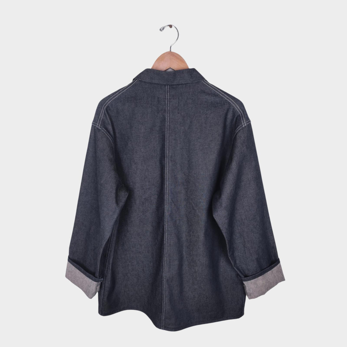 RE-PURPOSE Men's Blue Made in Japan Denim Chore Jacket