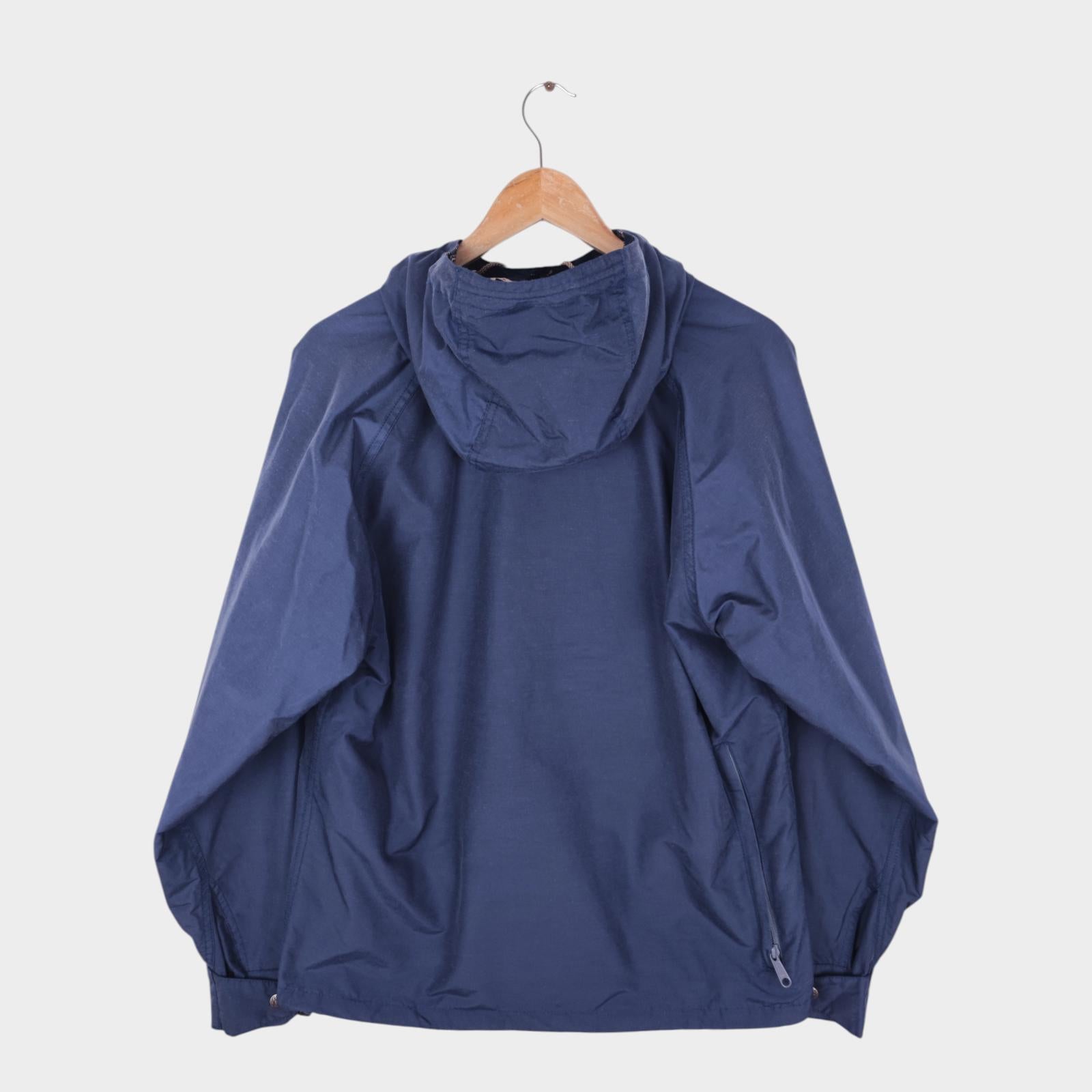 BLUE BLUE JAPAN x MT. RAINIER DESIGN Men's Blue 60/40 Cotton Nylon Mountain Parka Jacket