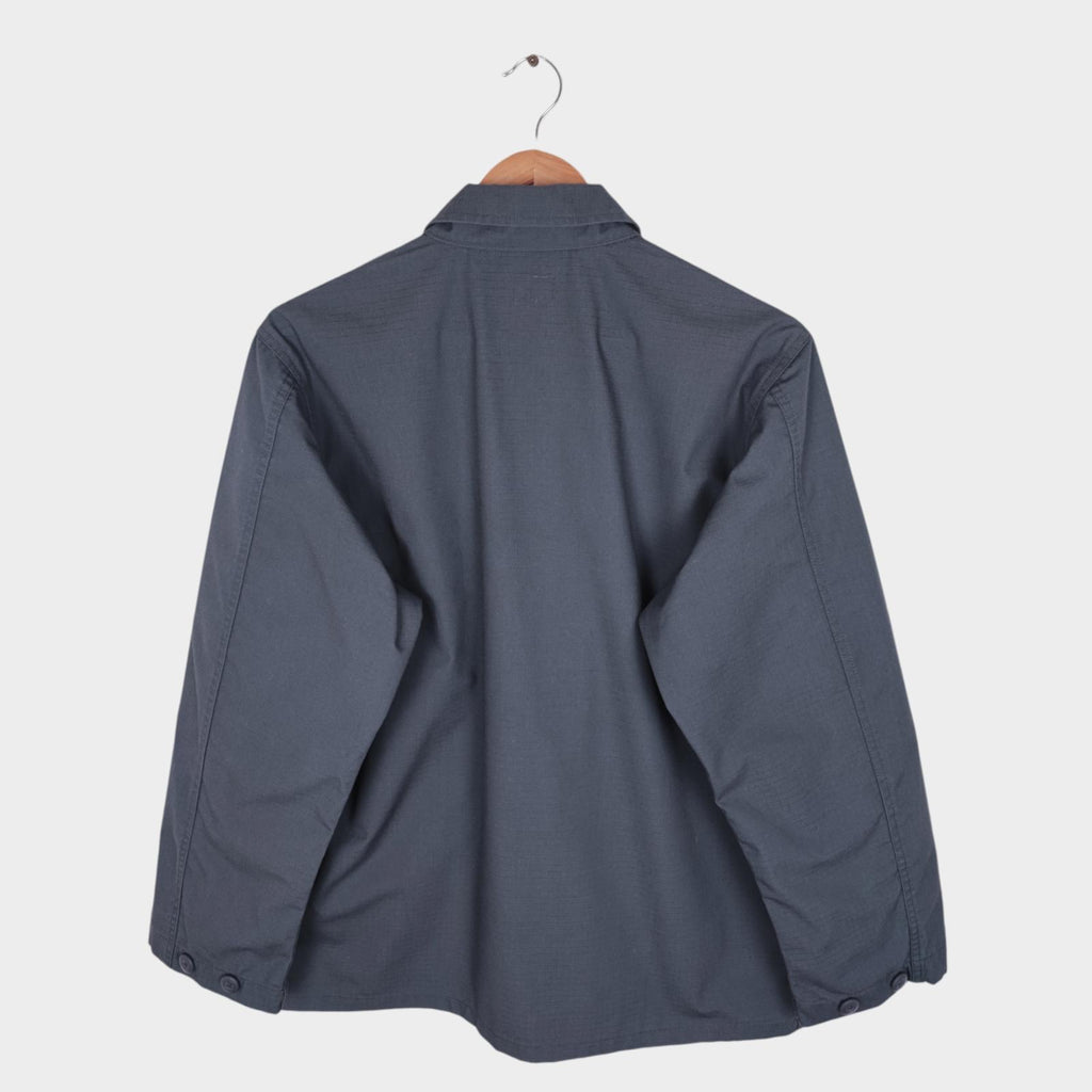EDWIN Japan Men's Grey Ripstop Field Chore Jacket