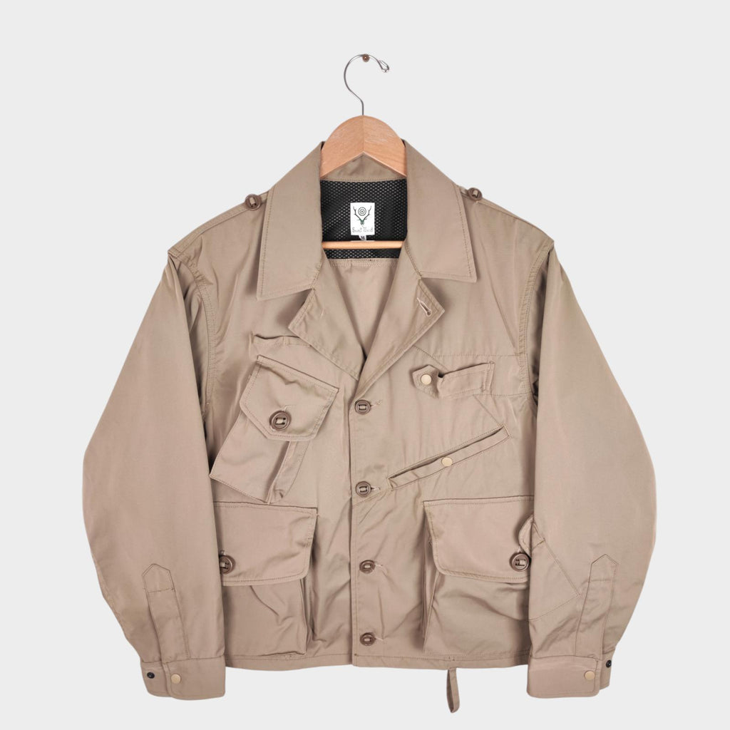 SOUTH2 WEST8 Men's Made in Japan Light Beige Tenkara Utility Jacket