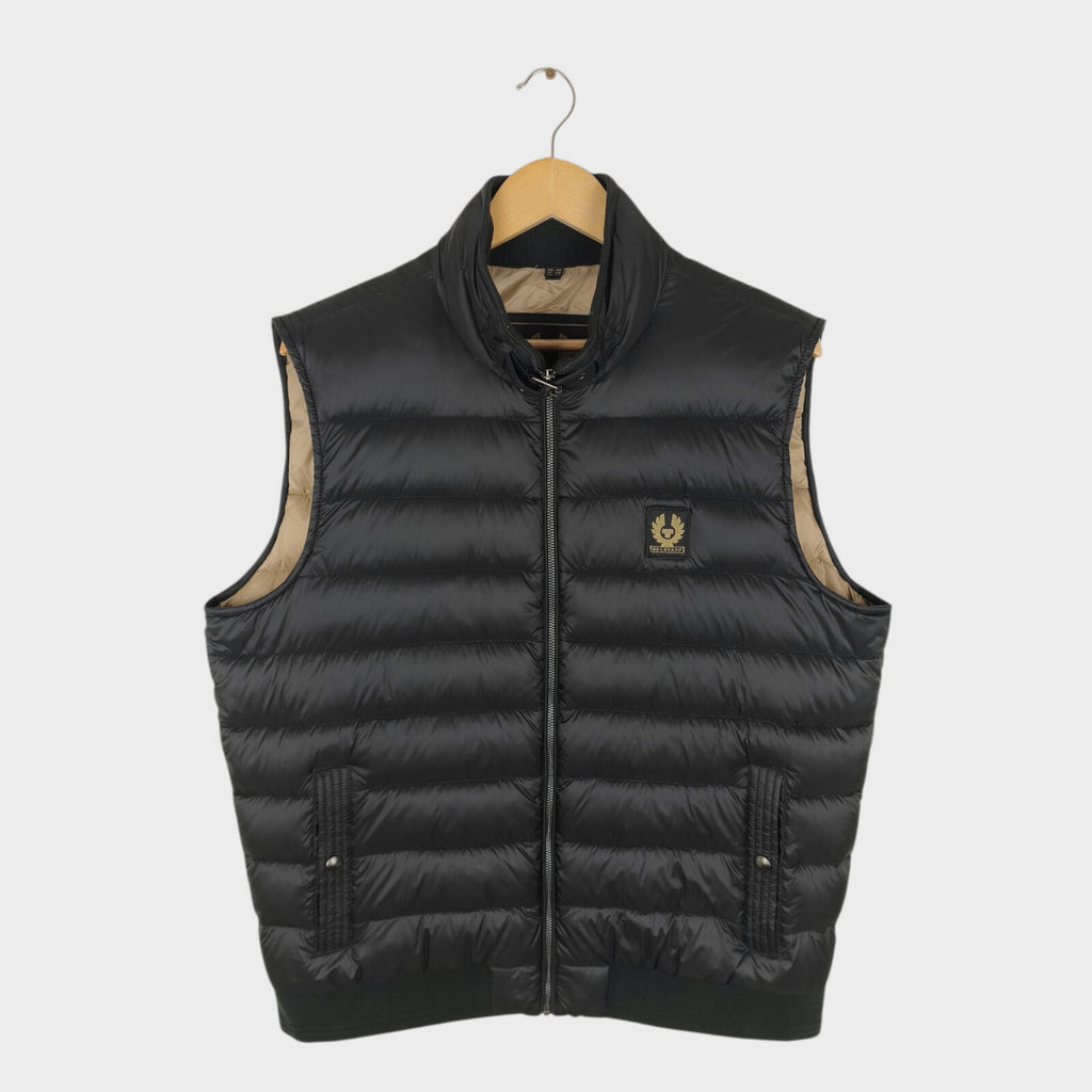 BELSTAFF Men's Black Quilted Puffer Circuit Gilet