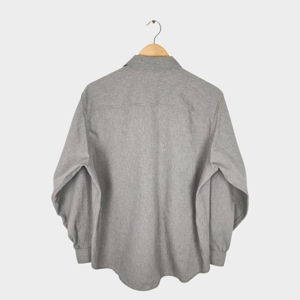 BEAMS PLUS Men's Light Green Relaxed Fit Adventure Cruiser Overshirt