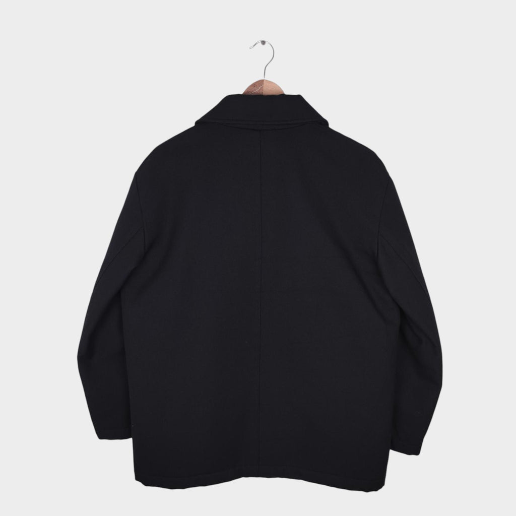 MHL MARGARET HOWELL Men's Black Cotton/Wool Jacket