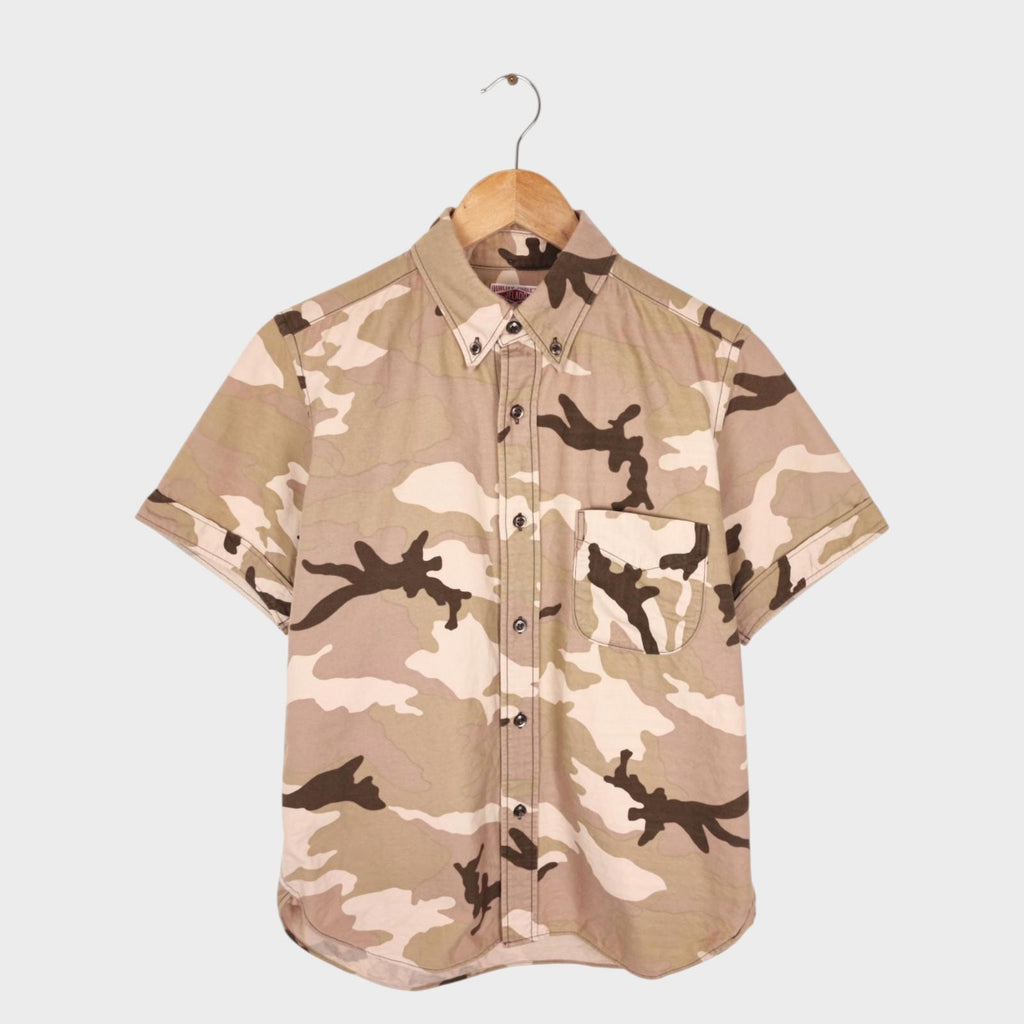 JELADO Men's Made in Japan Camo Print Button Down Shirt