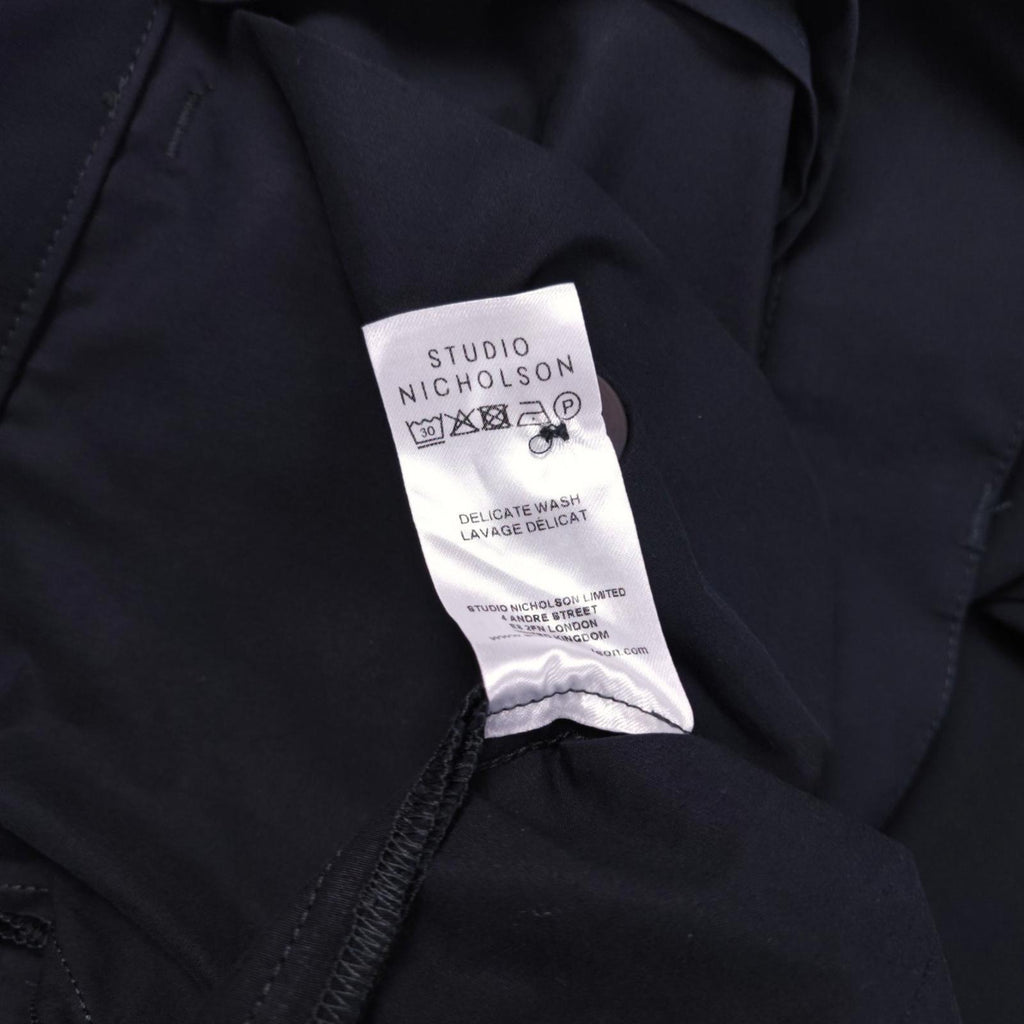 STUDIO NICHOLSON Mens Dark Navy Lightweight Trousers