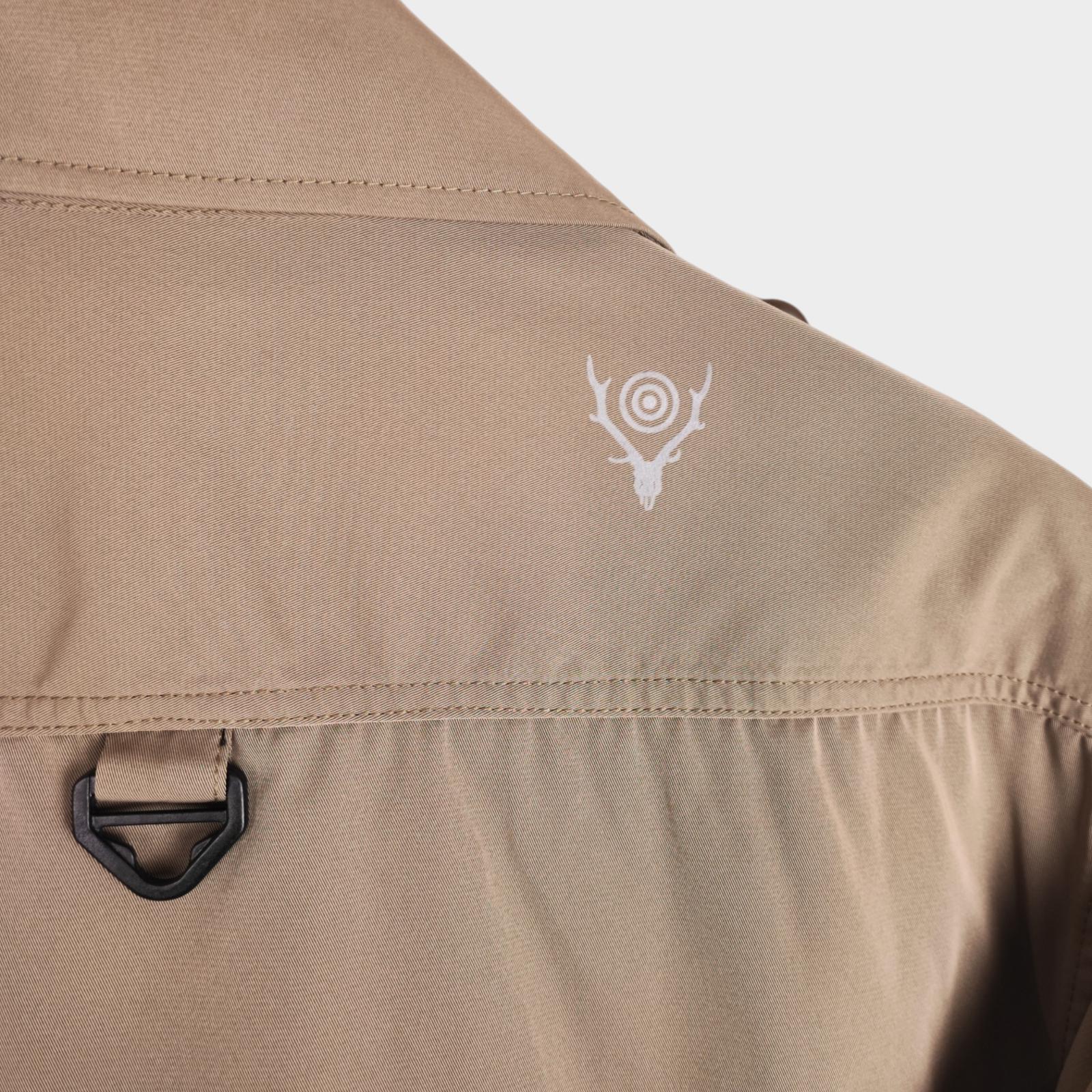 SOUTH2 WEST8 Men's Made in Japan Light Beige Tenkara Utility Jacket