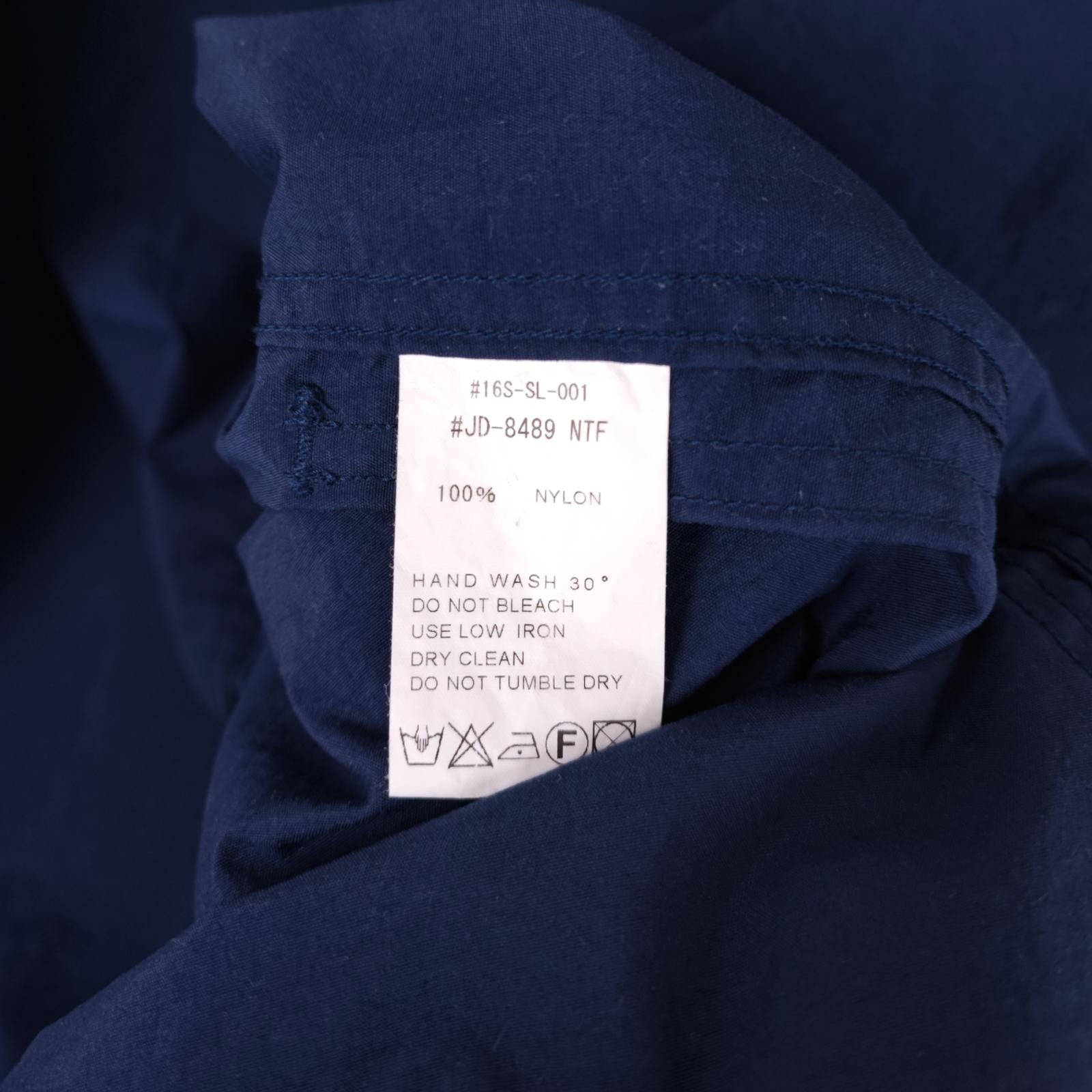 DANTON Men's Navy Blue Made in Japan Lightweight Nylon Chore Jacket