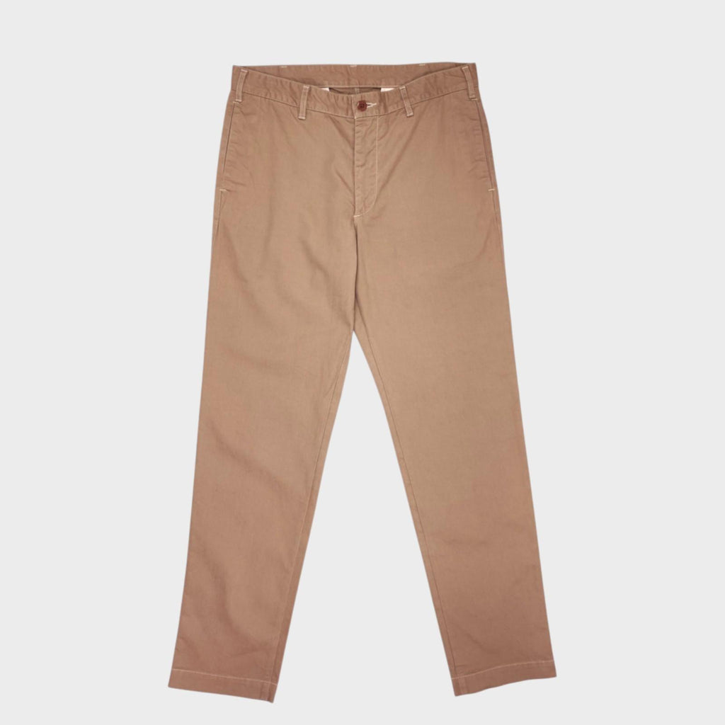 JELADO Men's Made in Japan Brown Chino Trousers