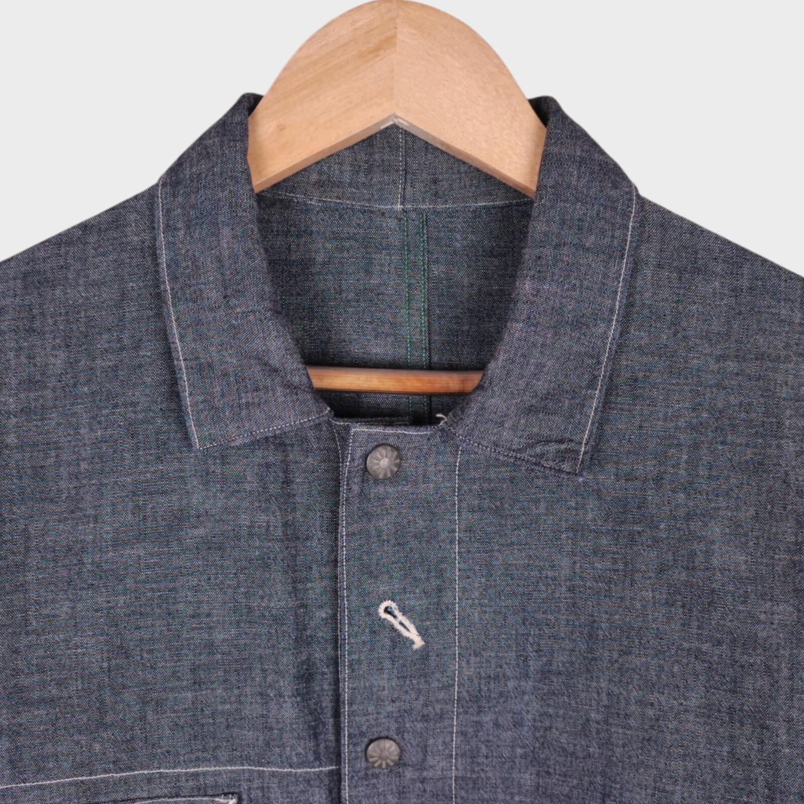SUNNY SPORTS Men's Made in Japan Chambray Chore Jacket