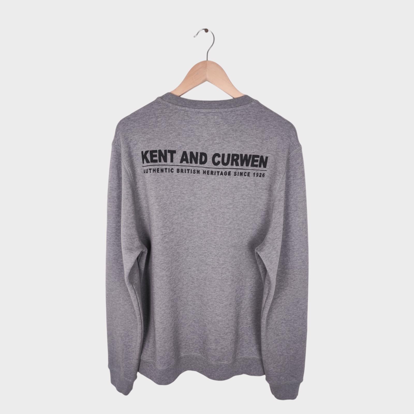 KENT & CURWEN Men's Grey Limited Edition 'The Stone Roses' Sweatshirt