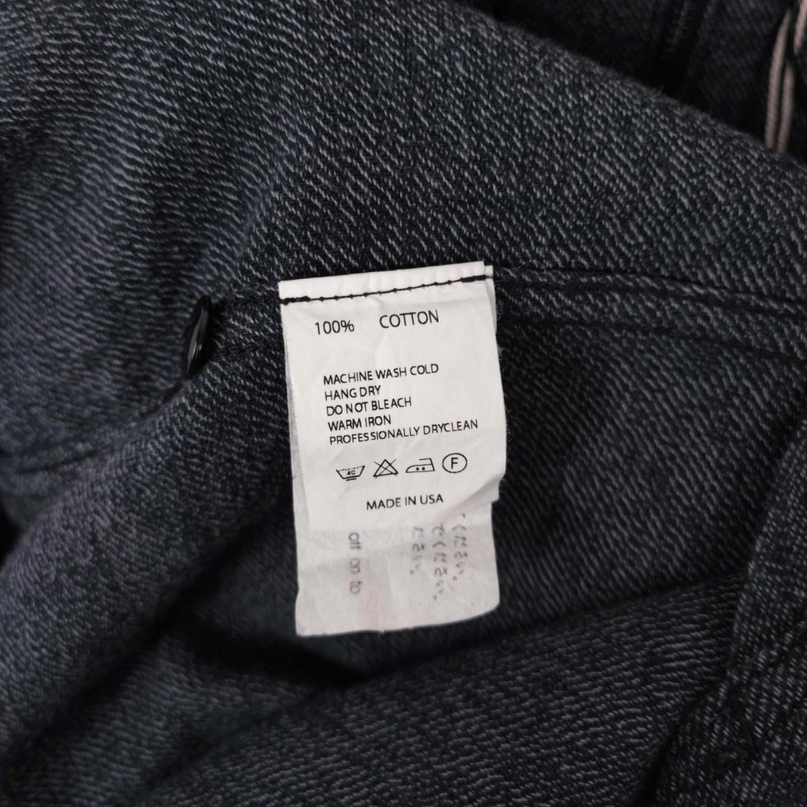 ENGINEERED GARMENTS Men's Grey Made in USA Cotton Cagoule Smock Jacket
