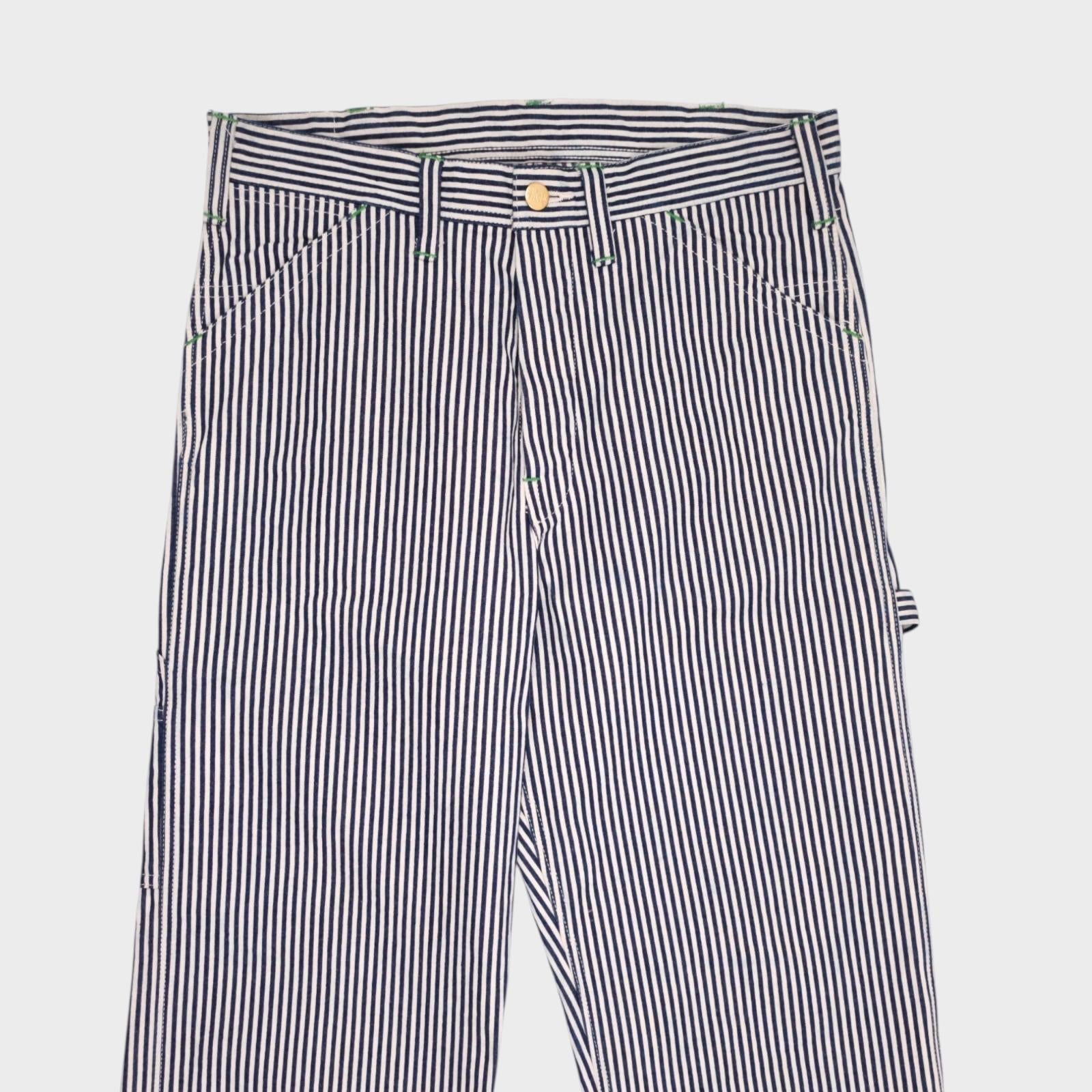 SUGAR CANE Men's Hickory Stripe High Waist Made in Japan Trousers