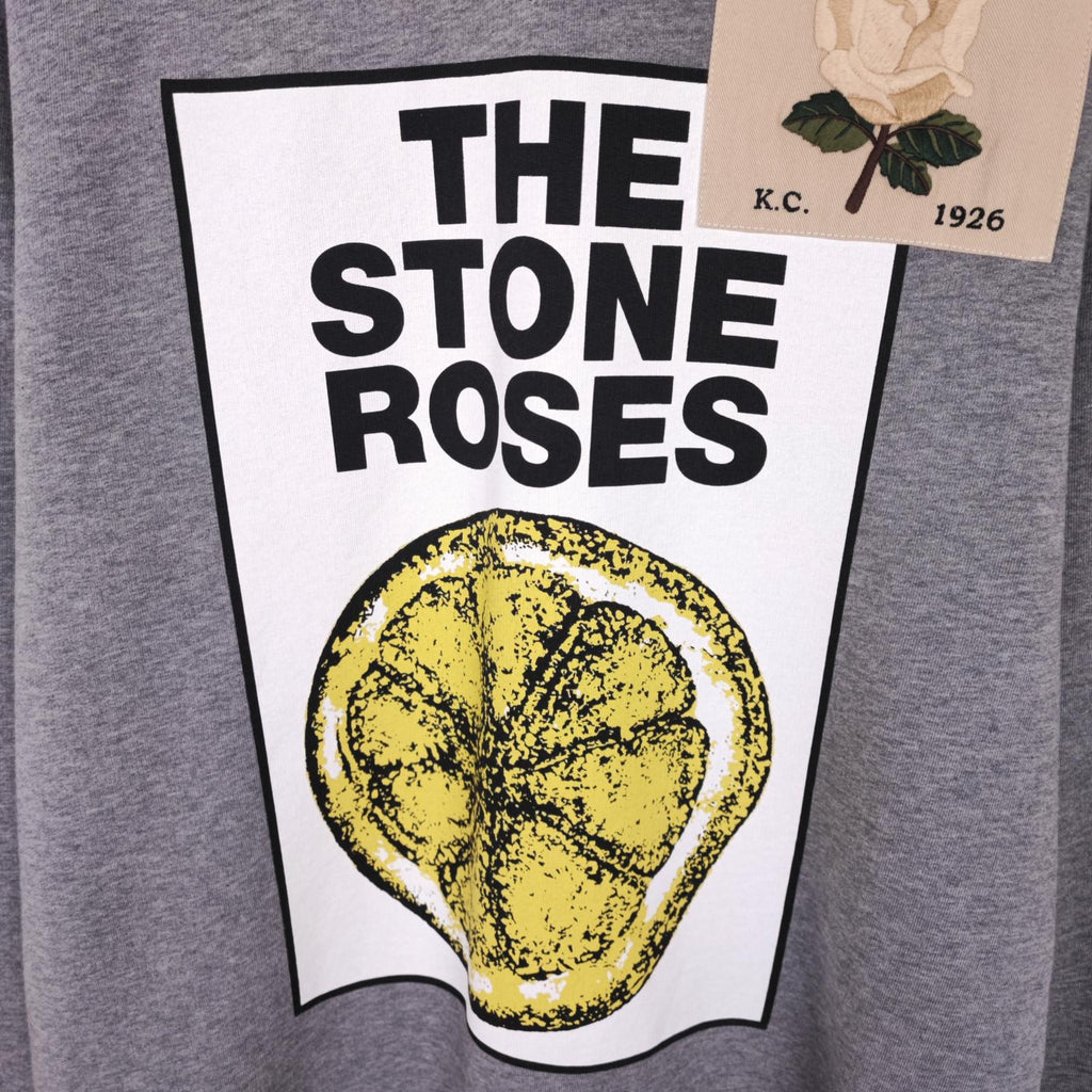 KENT & CURWEN Men's Grey Limited Edition 'The Stone Roses' Sweatshirt