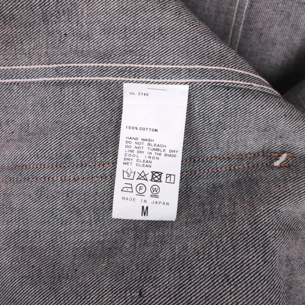 RE-PURPOSE Men's Blue Made in Japan Denim Chore Jacket